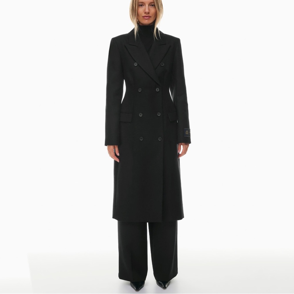 Aritzia Babaton Atelier Wool Blend Coat Size XS